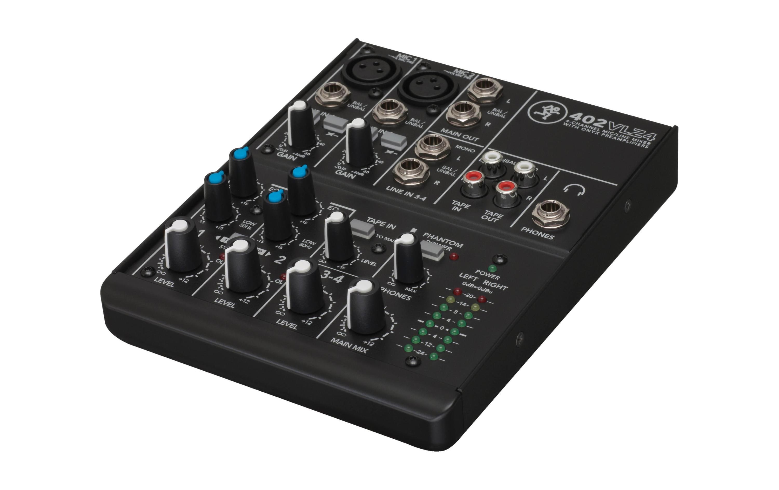 Mischpult 402 VLZ4<br>4-Kanal Mischpult mit hohem Headroom und Rauschabstand