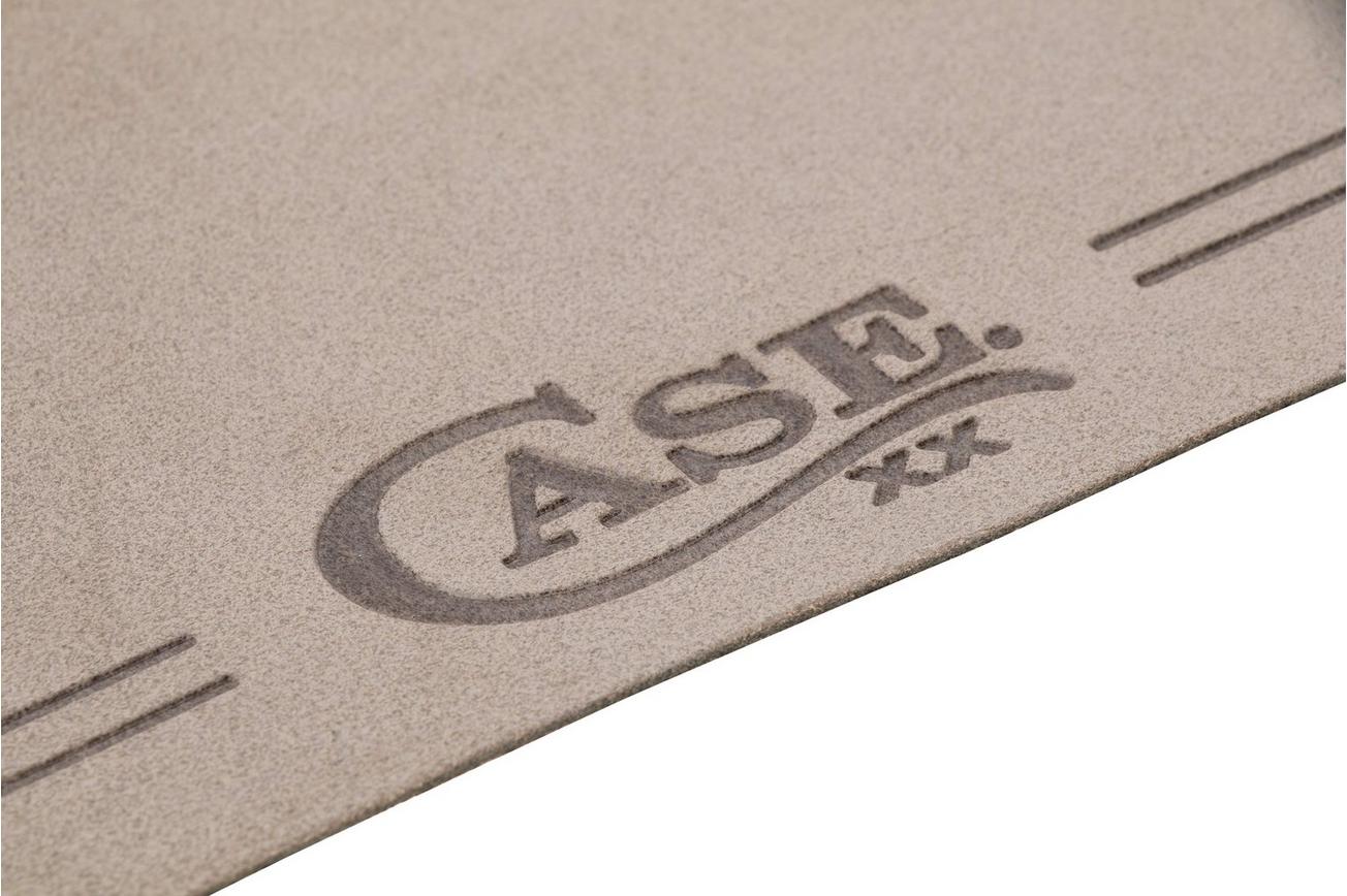 Case Counter Pad 50287 Taupe Suede Leather, presentatiemat/muismat