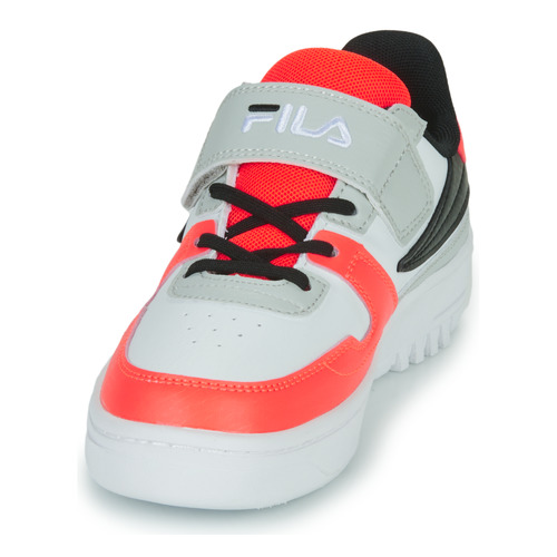 Fila - FXVENTUNO velcro kids - Blanc / Gris / Rouge / Noir