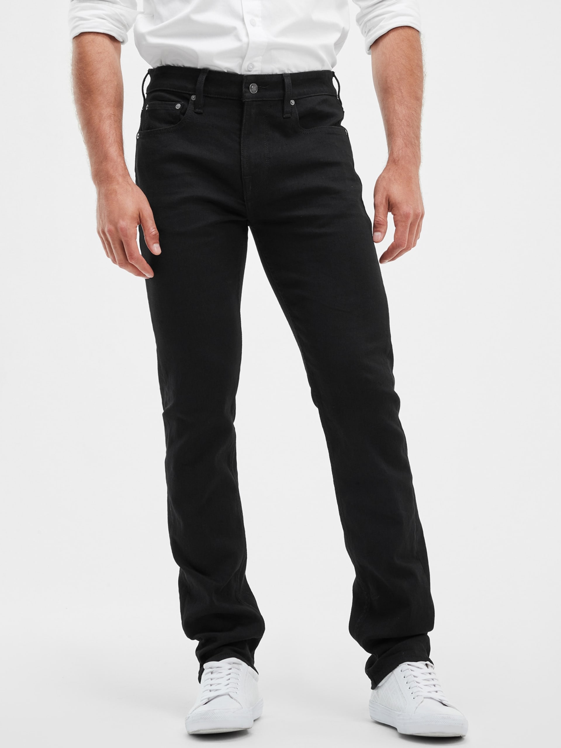 Calça jeans reta ecológica
