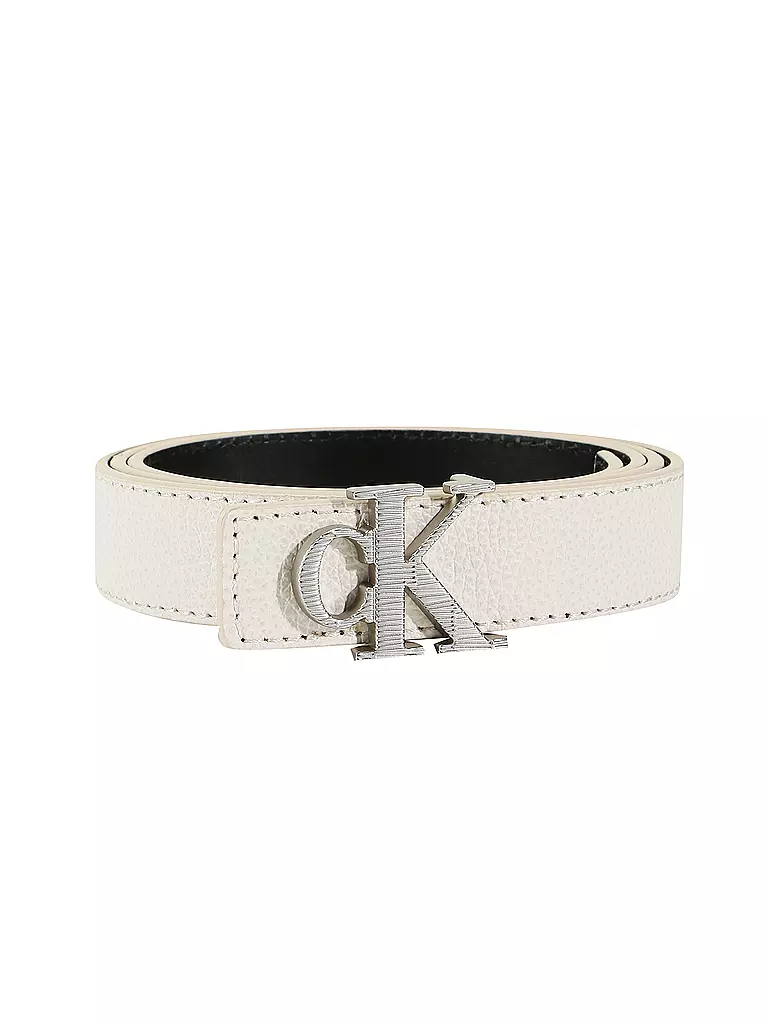 CALVIN KLEIN JEANS Gürtel Mono  beige