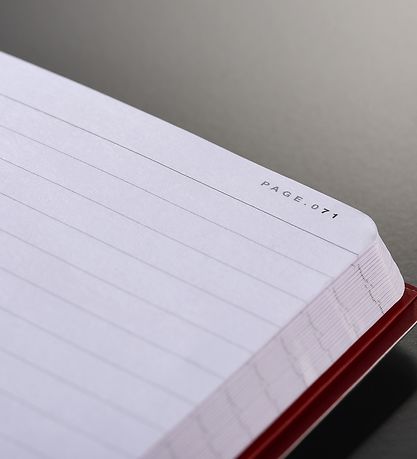 Oxford Notebook - Soft Etui - liniert - A5 - Schwarz/Rot
