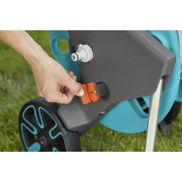 Gardena slangenwagen CleverRoll M (incl. 20m slang, koppelingen en tuinspuit)
