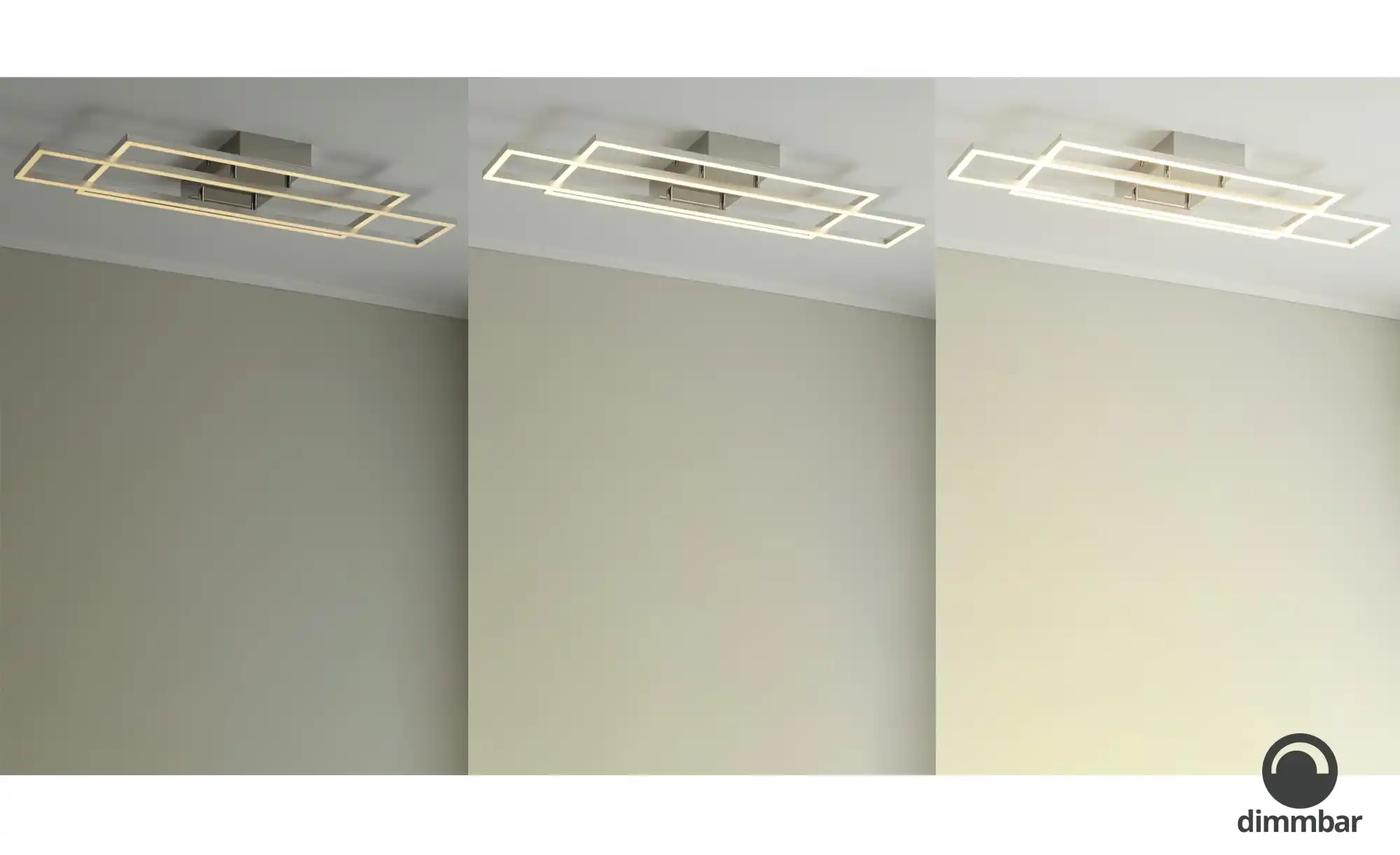 Meisterleuchten LED-Deckenleuchte, Alu-matt