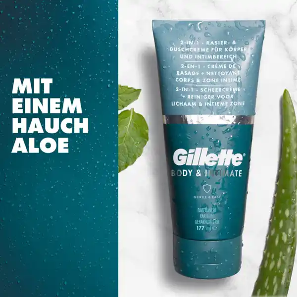 2in1 Intimate Rasier- und Duschcreme