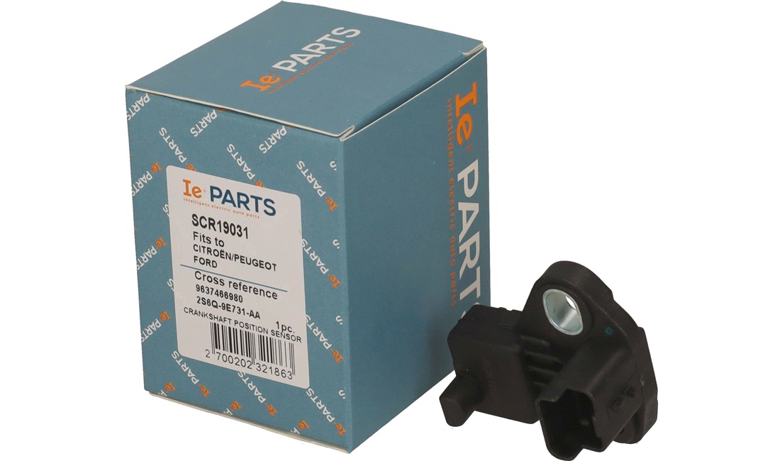 Impulsensor, krumtapaksel