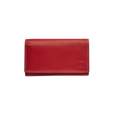 Porte-monnaie accordéon Dakota - rouge - label M