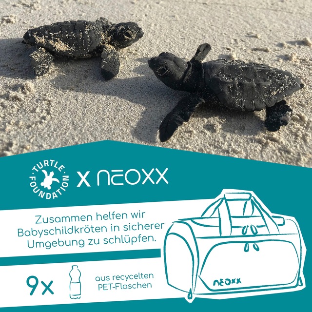neoxx Sporttasche »Move, Pixel in my mind« teilweise aus recyceltem Material