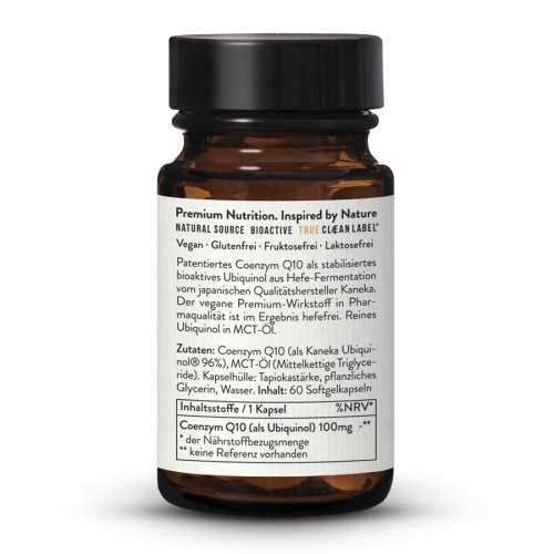 Sunday Natural Products  Coenzym Q10 Kaneka Ubiquinol ®100 mg