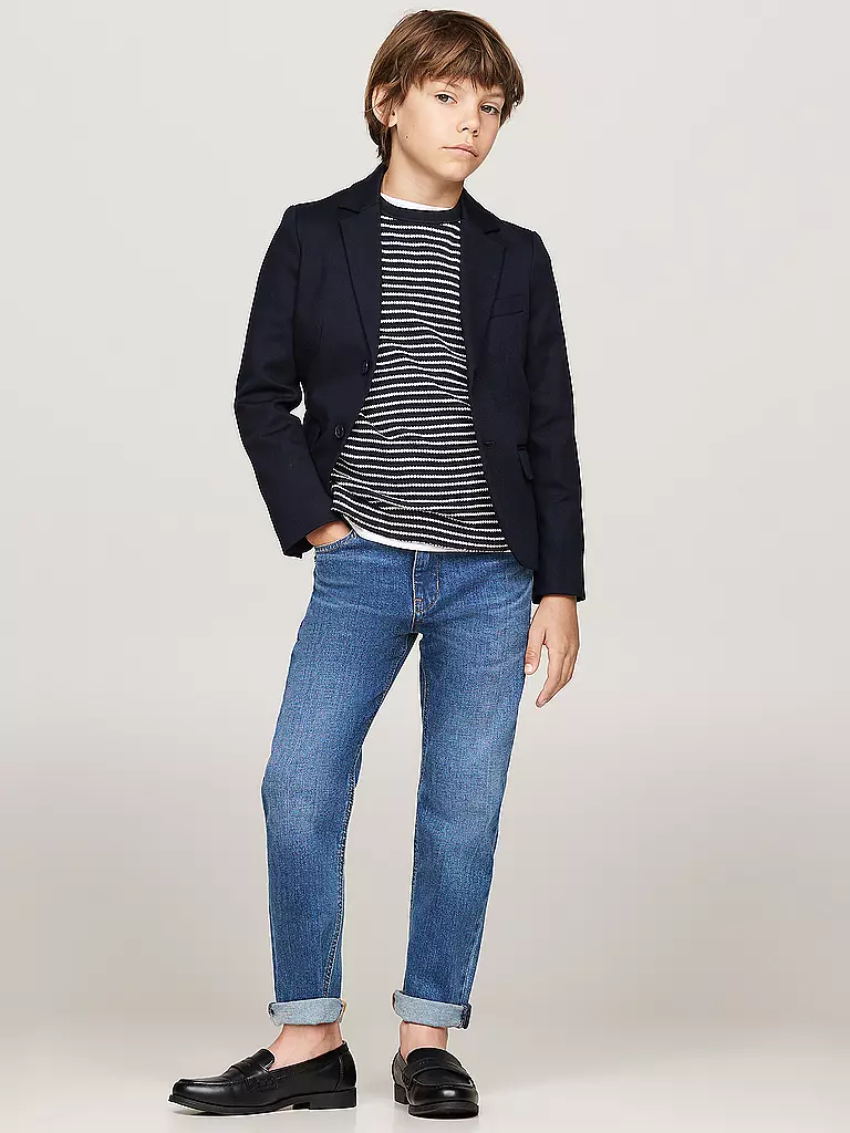 TOMMY HILFIGER Jungen Sakko dunkelblau
