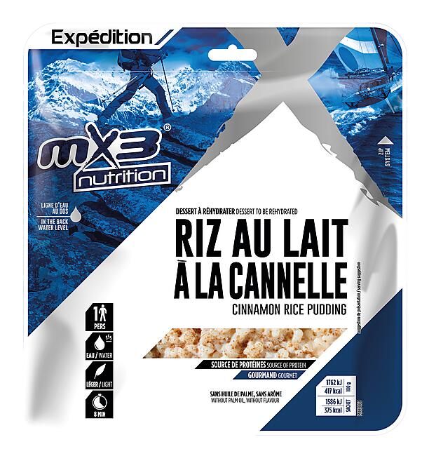 MX3 NUTRITION - RIZ AU LAIT A LA CANELLE