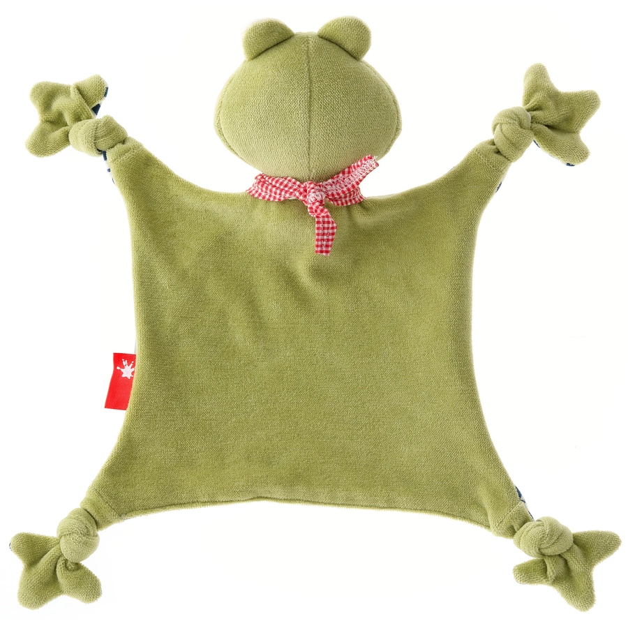 sigikid® Schnuffeltuch Frosch Nature Love