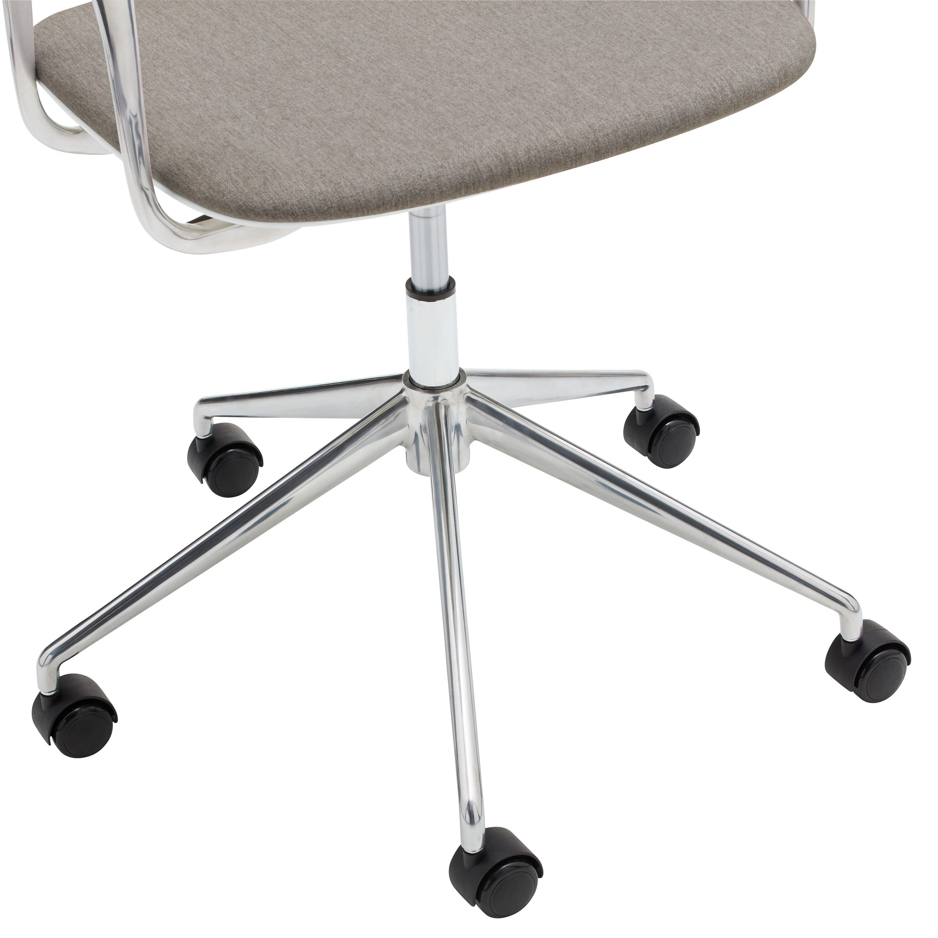 MUSK Bürostuhl - Weiss / B: 65.5 cm x T: 65.5 cm x H: 84.5 cm