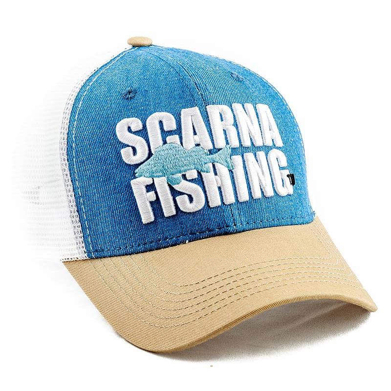 Casquette Homme Fishxplorer Scarna Fishing - Bleu