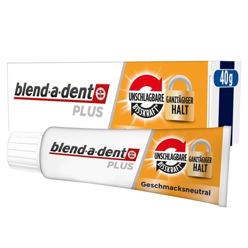 Blend-a-dent Plus Unschlagbare Bisskraft Haftcreme, Geschmacksneutral
