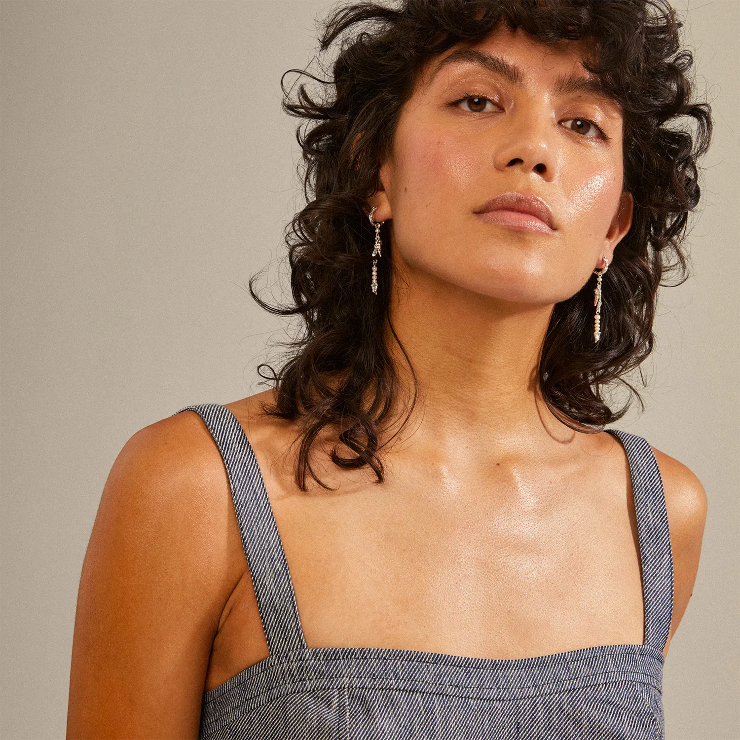 Pilgrim Niya Øreringe Zink 282416033