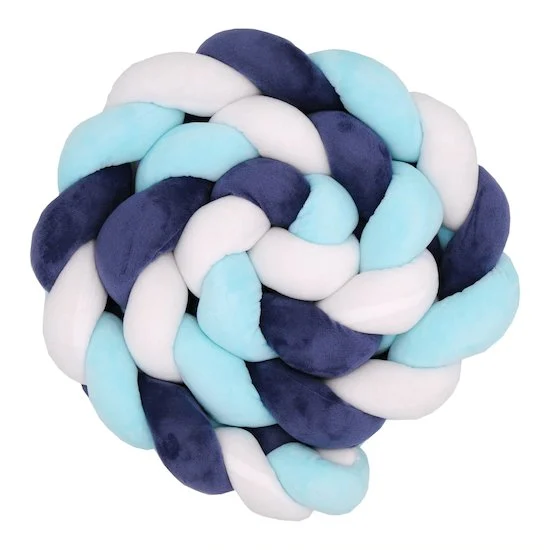 Coussin tresse   Bleu        200 cm   de               Babycalin