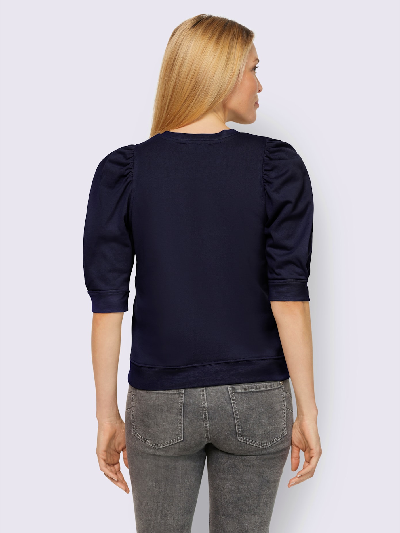 Sweat-shirt pur coton