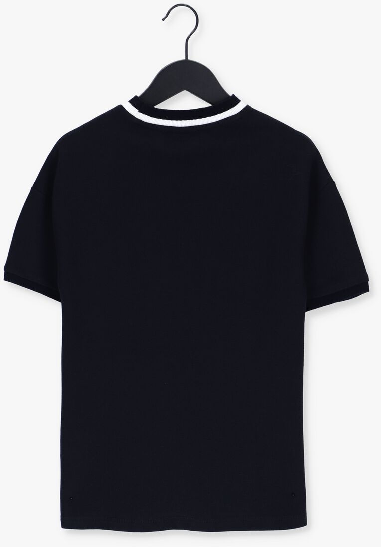 NIK & NIK donkerblauwe nik & nik t-shirt pique logo t-shirt