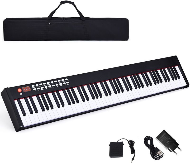 Coast Keyboard met Opbergtas - 88 Toetsen