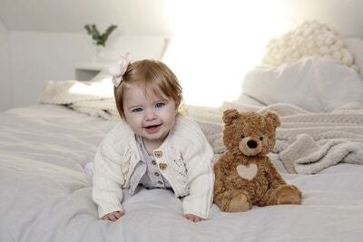Teddykompaniet Teddy Cream Bamse Kosedyr 35 Cm, Brun