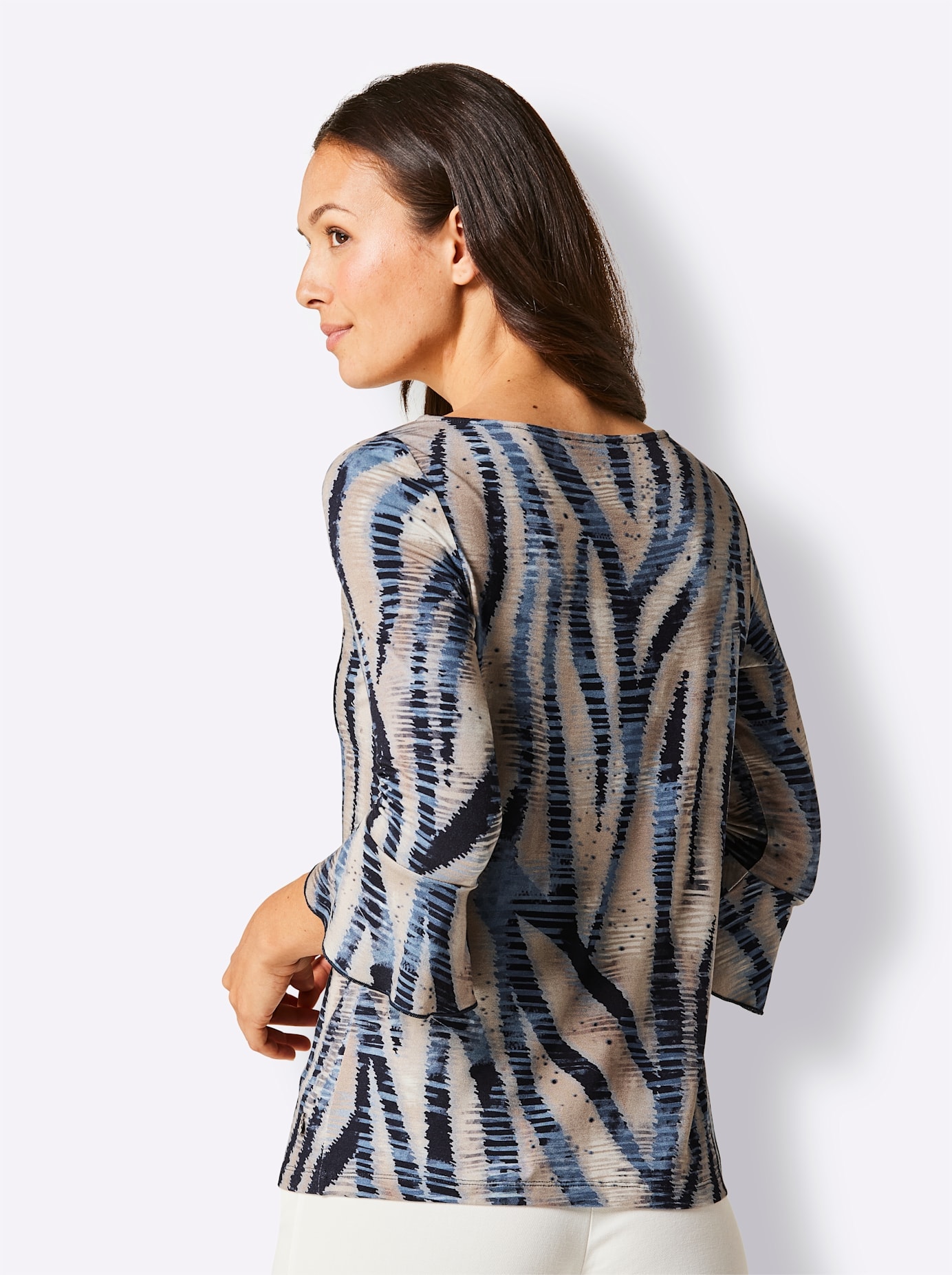 CREATION L PREMIUM Print-Shirt »Viskose-Seiden-Shirt«, 1 Stk.