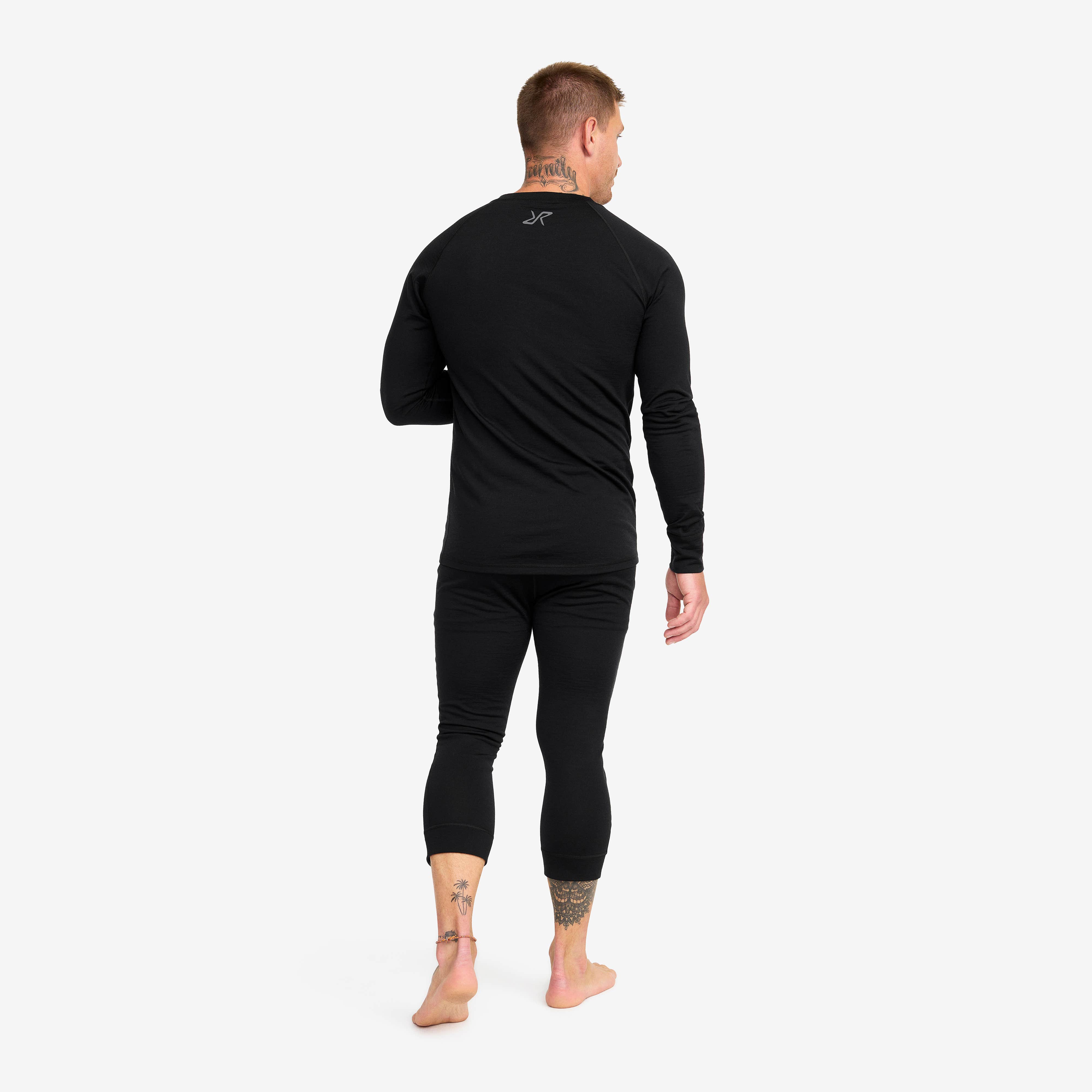 Mount Merino 3/4 Pants Herre Black
