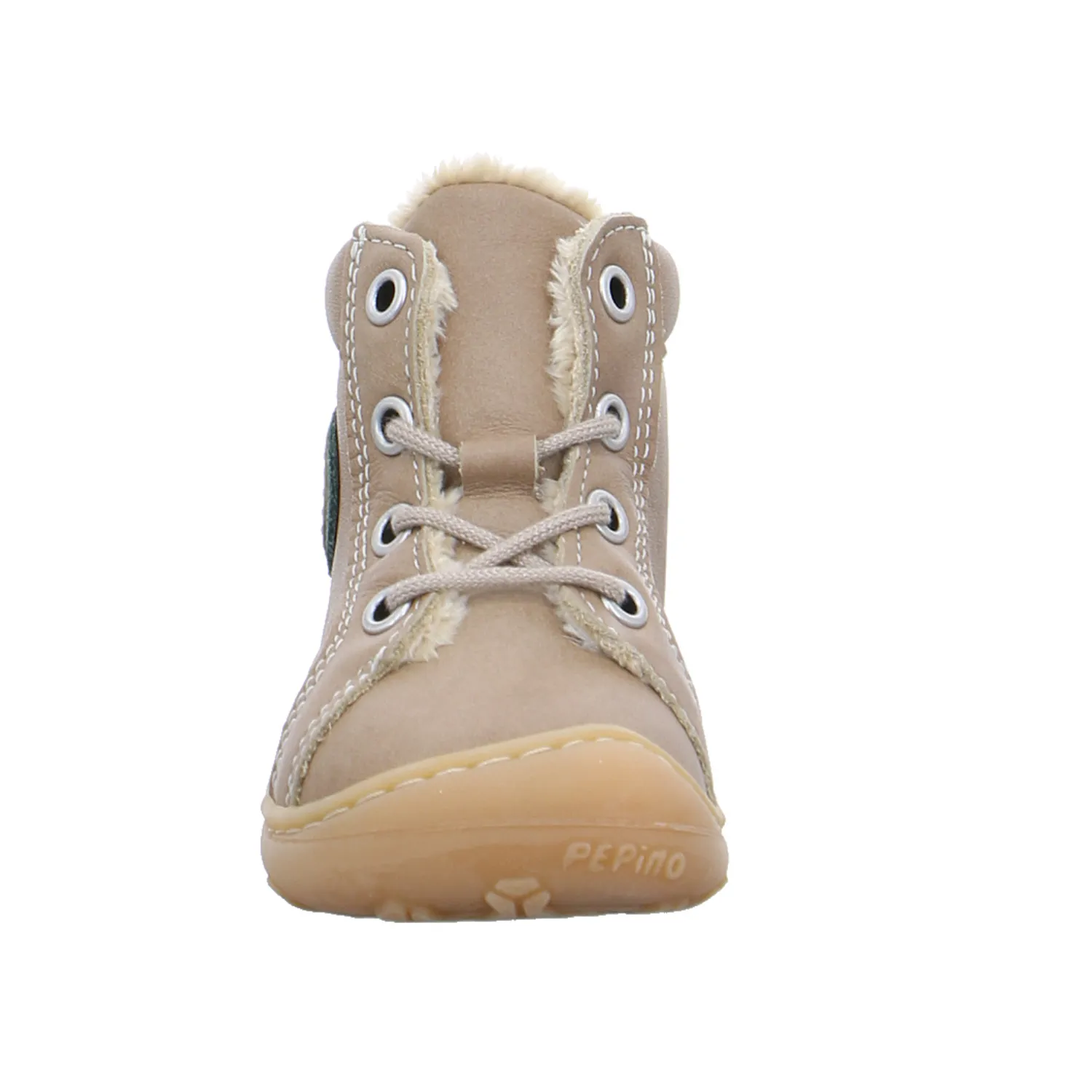 PEPINO Lauflernschuh Beige Leder  unisex Bottine