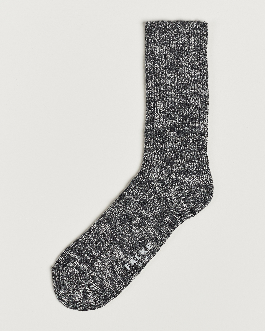 Falke Brooklyn Cotton Sock Black