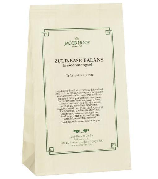 Jacob Hooy Zuur base balans (geel zakje) 80g