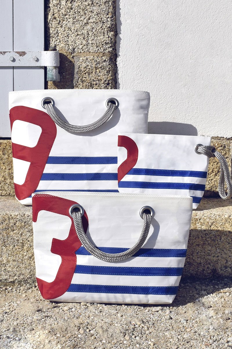 Sac à main Charlie - Armor Lux x 727 Sailbags - Grand Voile