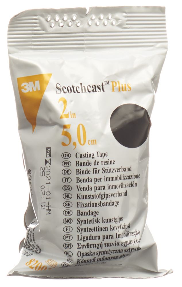 SCOTCHCAST Scotchcast Plus 5cmx3.65m schwarz 1 Stk