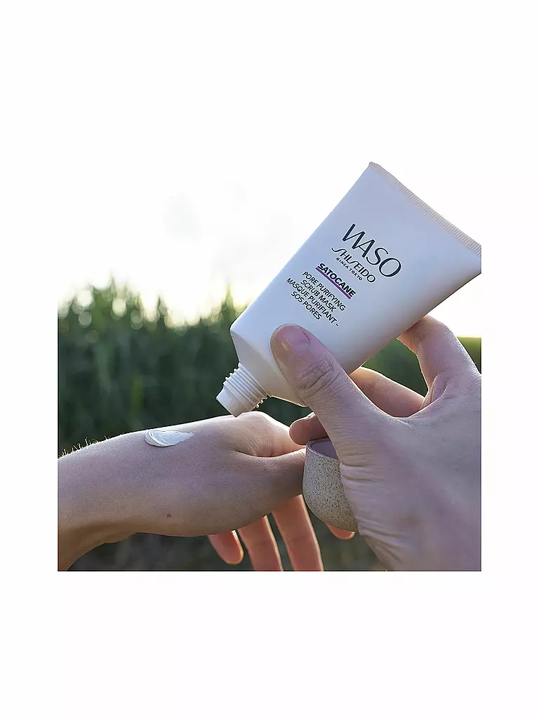 SHISEIDO WASO SATOCANE PORE PURIFYING SCRUB MASK 50ml keine Farbe