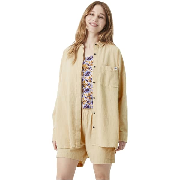 Chemise PICTURE FLAROS SHIRT W WOOD ASH