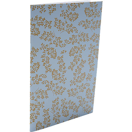Danpen notesbog softcover A5 - botanic blå