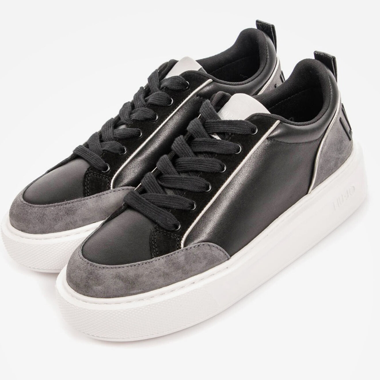 Liu-Jo Sneakers en Cuir Fany noires