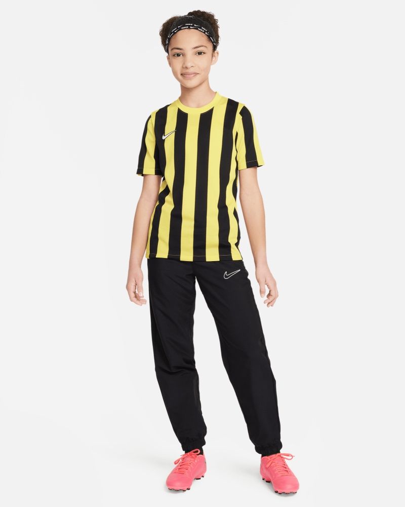 Maillot Nike Striped Division IV Jaune & Noir pour enfant