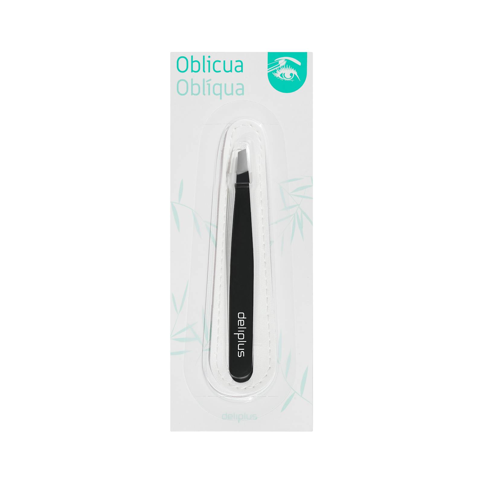 Pince à épiler oblique pour sourcils Deliplus