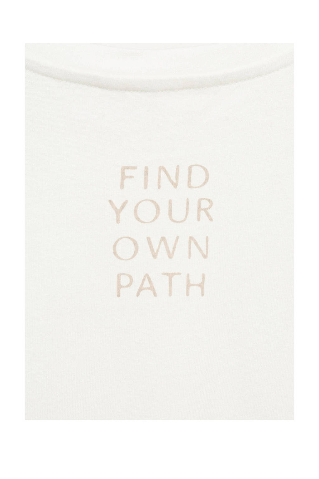 MANGO TEEN T-shirt met printopdruk naturel wit