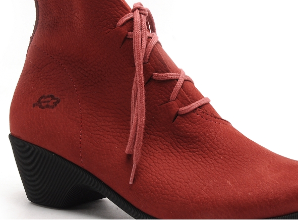 Loints boots bottine talons femme 33156 rouge