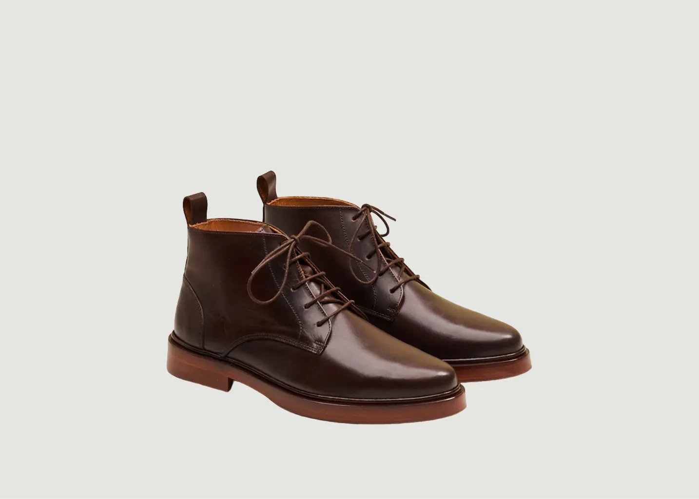Bottines Guillaume cuir M.Moustache