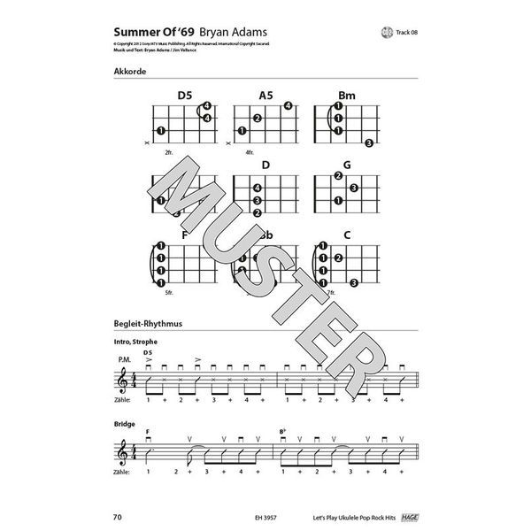 Hage Musikverlag Let's Play Ukulele Hits