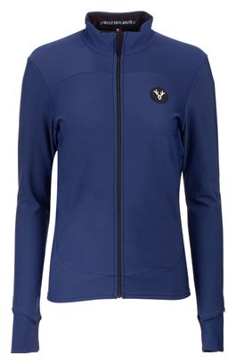 Maillot Femme Manches Longues LeBram Allos Bleu Coupe Ajustée