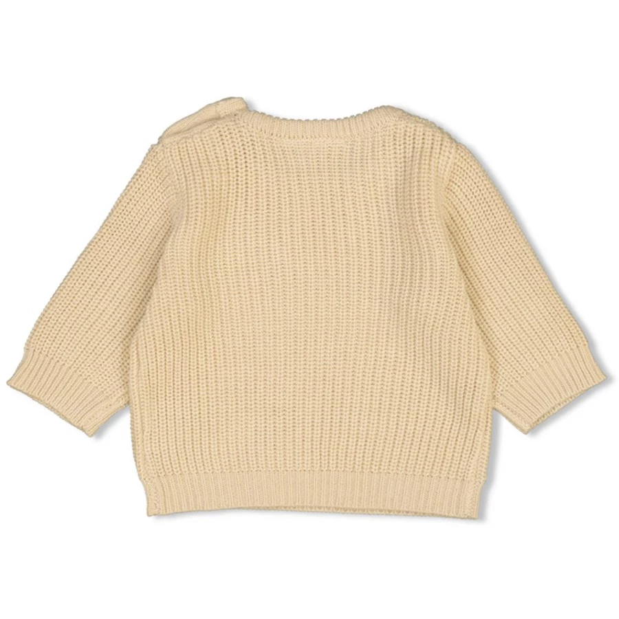Feetje Strick Sweater The Magic is in You Creme