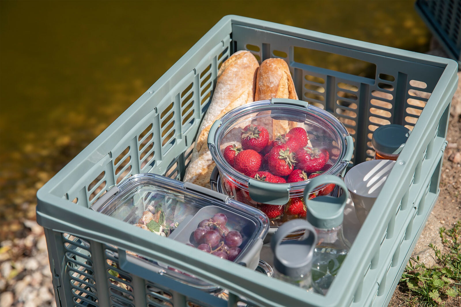 To-Go Lunchbox Lyon rund Chinois Green