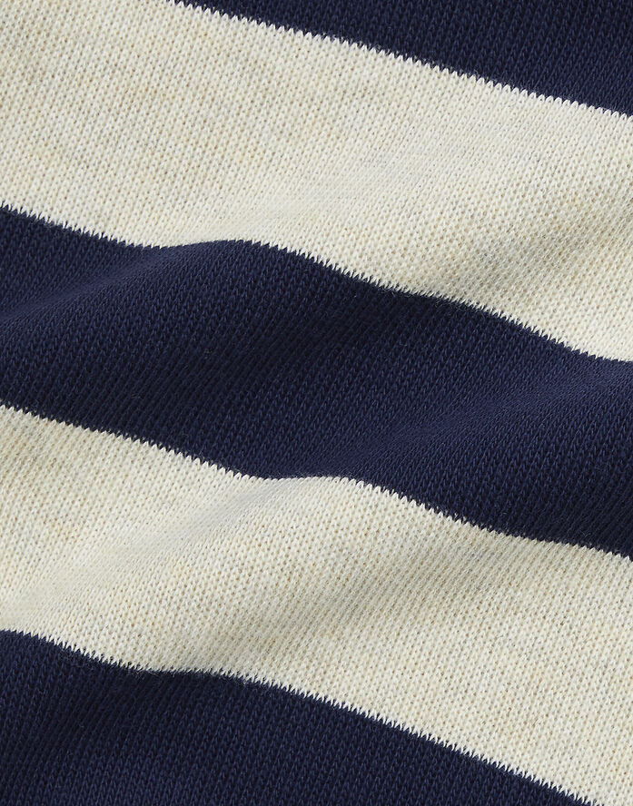 Polo Ralph Lauren FRENCH RIB-SHAWL COVERL-OP-CVA Refined navy/oatmeal heather