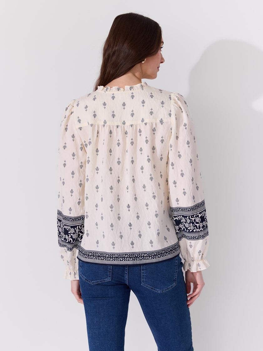 Lena bluse Marshmallow