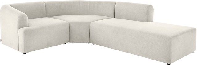 LeGer Home by Lena Gercke Ecksofa »LYZA L-Form links/rechts, Modularsofa, Masse B/T/H: 211/267/74 cm« als Modul oder separat verwendbar, für individuelle Zusammenstellung