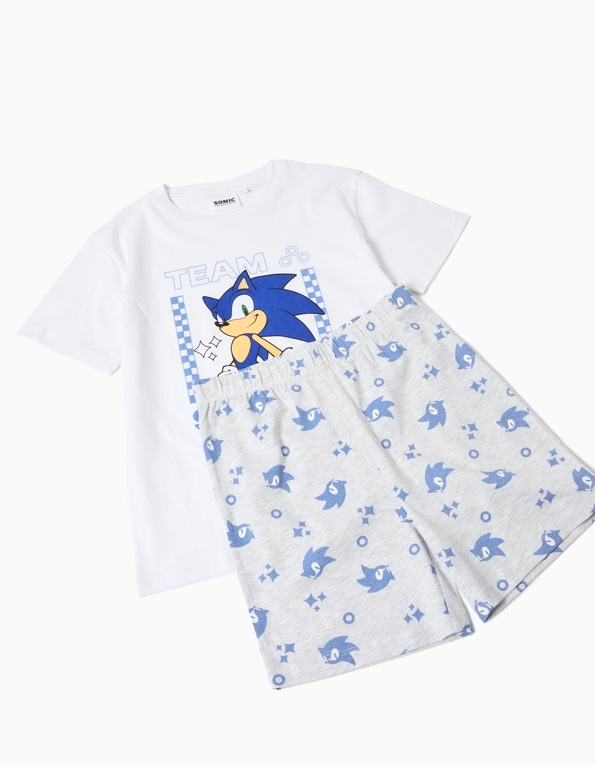Pijama 'Sonic', Menino, Branco