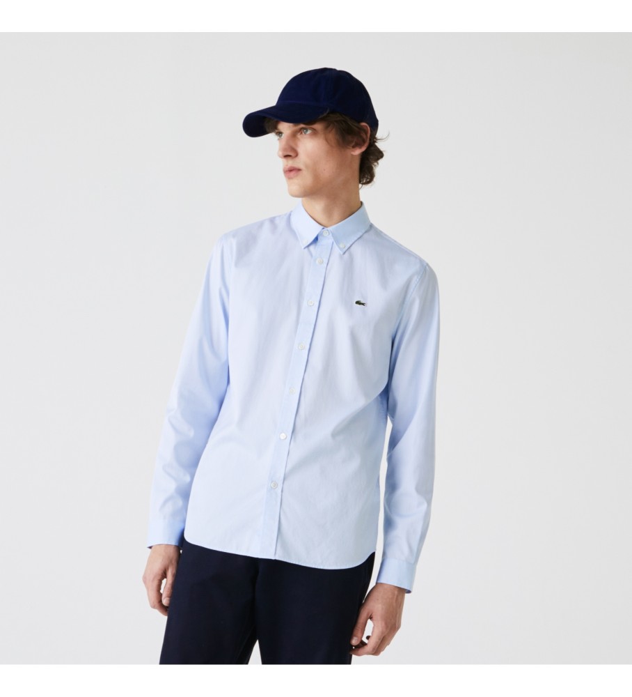 Camisa Lacoste Regular Fit cinza